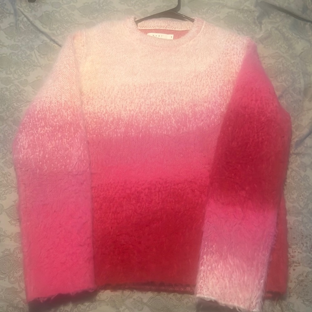Gradient sweater it’s mohair